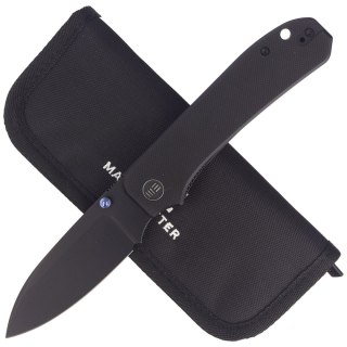 Nóż składany WE Knife Big Banter Black G10, Black Stonewashed CPM 20CV by Ben Petersen (WE21045-1) WE Knife