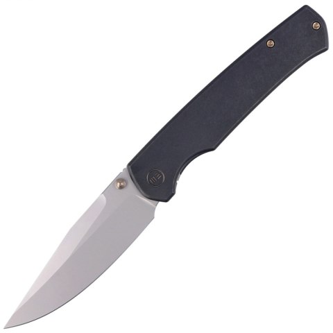 Nóż składany WE Knife Evoke Black Titanium, Silver Bead Blasted CPM 20CV by Ray Laconico (WE21046-1) WE Knife