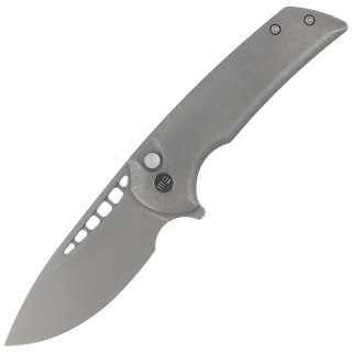 Nóż składany WE Knife Mini Malice Gray Titanium, Gray Stonewash CPM 20CV by Ferrum Forge (WE054BL-2) WE Knife
