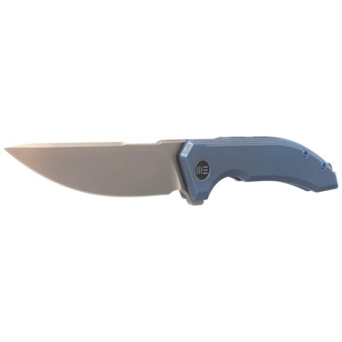 Nóż składany WE Knife Quixotic Blue Titanium, Silver Bead Blasted CPM 20CV (WE21016-3) WE Knife