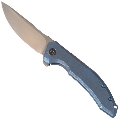 Nóż składany WE Knife Quixotic Blue Titanium, Silver Bead Blasted CPM 20CV (WE21016-3) WE Knife