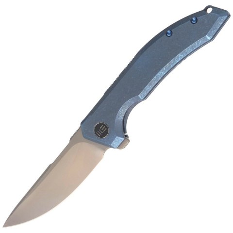 Nóż składany WE Knife Quixotic Blue Titanium, Silver Bead Blasted CPM 20CV (WE21016-3) WE Knife