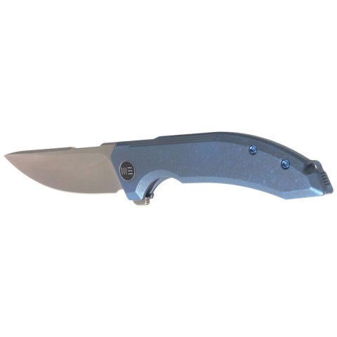 Nóż składany WE Knife Quixotic Blue Titanium, Silver Bead Blasted CPM 20CV (WE21016-3) WE Knife