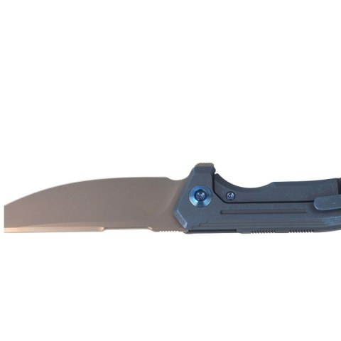 Nóż składany WE Knife Quixotic Blue Titanium, Silver Bead Blasted CPM 20CV (WE21016-3) WE Knife