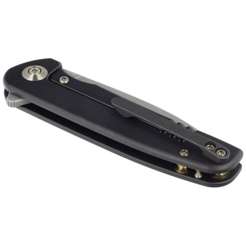 Nóż składany WE Knife Shakan LE No 079/300 Black Titanium, Gray Stonewashed CPM 20CV (WE20052B-1) WE Knife