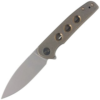 Nóż składany WE Knife Shakan LE No 176/210 Bronze Titanium, Gray Stonewashed CPM 20CV (WE20052B-2) WE Knife