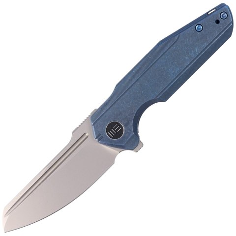Nóż składany WE Knife StarHawk Blue Titanium, Silver Bead Blasted CPM 20CV (WE21017-4) WE Knife