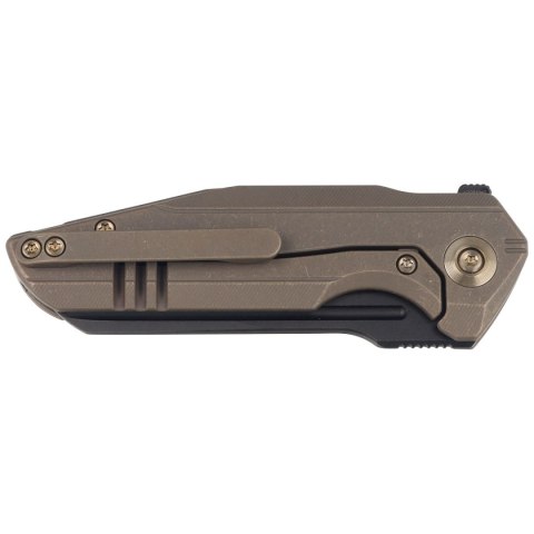 Nóż składany WE Knife StarHawk Bronze Titanium, Black Stonewashed CPM 20CV (WE21017-2) WE Knife