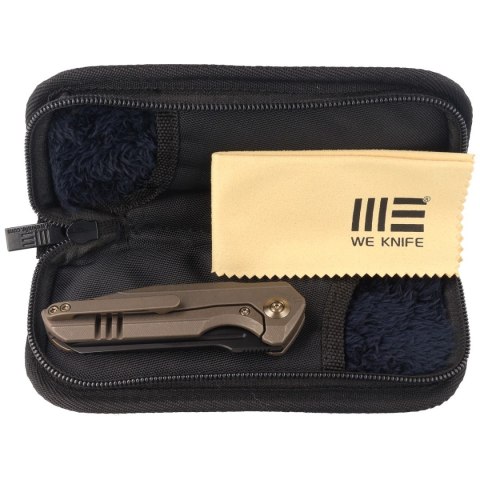 Nóż składany WE Knife StarHawk Bronze Titanium, Black Stonewashed CPM 20CV (WE21017-2) WE Knife