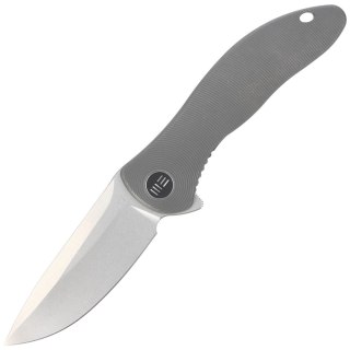 Nóż składany WE Knife Synergy2v2 Gray Titanium, Stonewashed CPM 20CV by Jim O'Young (WE18046D-1) WE Knife
