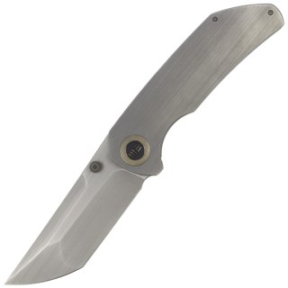 Nóż składany WE Knife Thug XL Gray Titanium, Gray Hand Rubbed CPM 20CV by Matthew Christensen (WE20028D-1) WE Knife