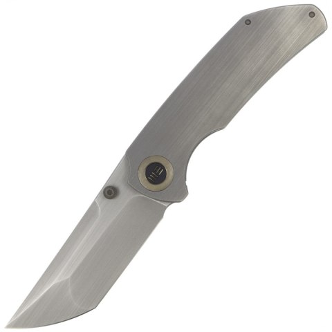 Nóż składany WE Knife Thug XL Gray Titanium, Gray Hand Rubbed CPM 20CV by Matthew Christensen (WE20028D-1) WE Knife