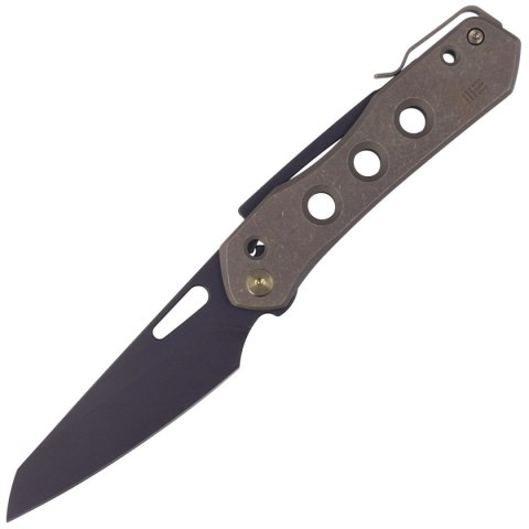 Nóż składany WE Knife Vision R Bronze Titanium, Black Stonewashed CPM 20CV by Snecx Tan (WE21031-4) WE Knife