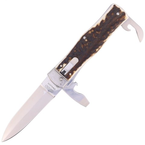 Nóż sprężynowy Mikov Predator Deer Stag, Mirror 3ostrz (241-NP-3/KP) Mikov s.r.o.