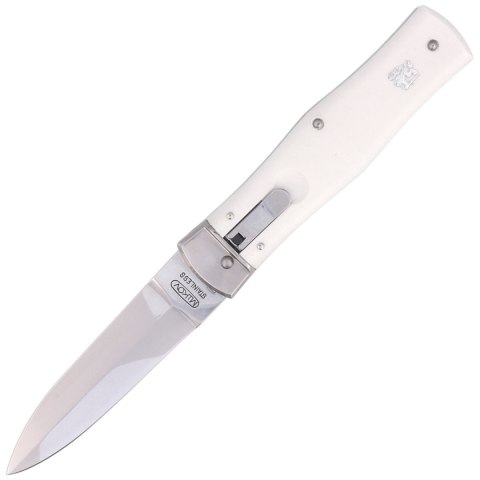 Nóż sprężynowy Mikov Predator White ABS, Mirror (241-NH-1/KP WHITE) Mikov s.r.o.