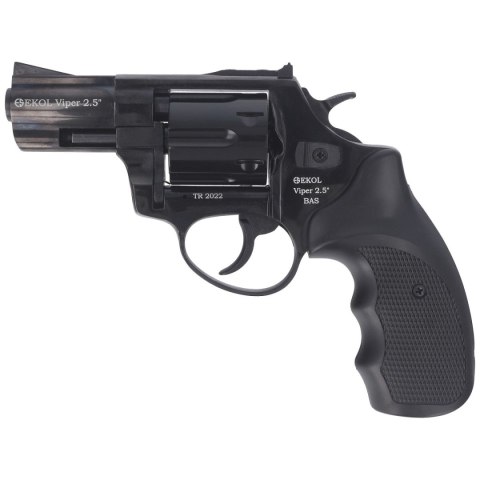 Rewolwer alarmowy BAS Voltran EKOL Viper 2.5'' Black kal .22 Long Blanc Ekol by Voltran