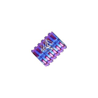 Tytanowy koralik WeKnife Ti Paracord Bead, Purple (A-02B) WE Knife