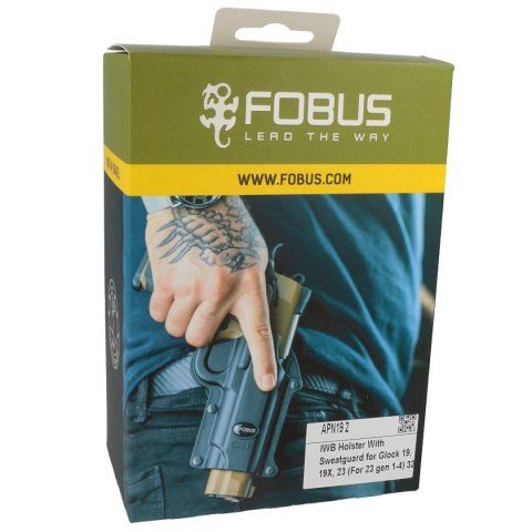 Kabura IWB / OWB Fobus Glock 19, 19X, 23, 32, obustronna (APN19 2) Fobus