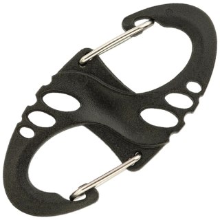 Karabińcz dwustronny M-Tac S-Hook 50mm Black (SHKCRBNR-BK) M-TAC