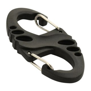 Karabińcz dwustronny M-Tac S-Hook 50mm Black (SHKCRBNR-BK) M-TAC