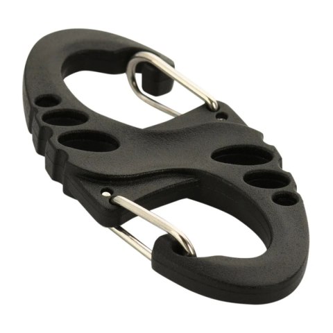 Karabińcz dwustronny M-Tac S-Hook 50mm Black (SHKCRBNR-BK) M-TAC