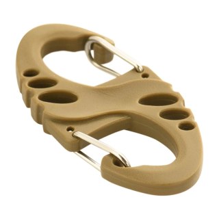 Karabińcz dwustronny M-Tac S-Hook 50mm Coyote (SHKCRBNR-COY) M-TAC
