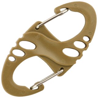 Karabińcz dwustronny M-Tac S-Hook 50mm Coyote (SHKCRBNR-COY) M-TAC