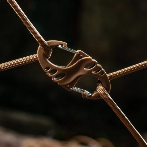 Karabińcz dwustronny M-Tac S-Hook 50mm Coyote (SHKCRBNR-COY) M-TAC