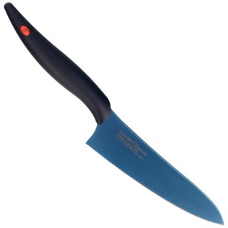 Kasumi Blue Titanium Small Chef kuty japoński nóż szefa kuchni 130mm (22013/B) Kasumi