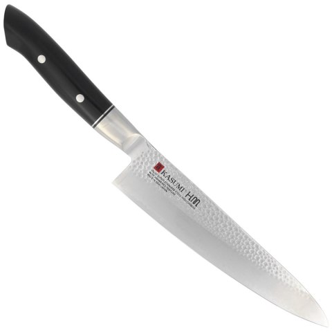 Kasumi H.M. Chef 200mm kuty japoński nóż szefa, stal młotkowana VG10 (78020) Kasumi