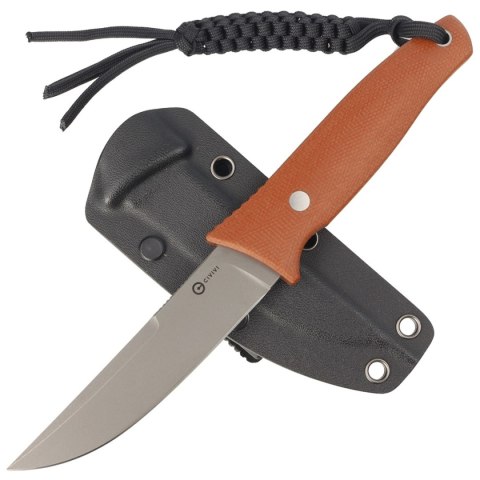 Nóż Civivi Tamashii Brown Canvas Micarta, Gray Stonewashed D2 by Bob Terzuola (C19046-5) Civivi by WE Knife