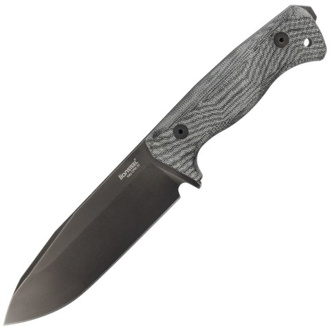 Nóż LionSteel Black Canvas Micarta, Old Black CPM 3V by Molletta (T6B 3V CVB) LionSteel