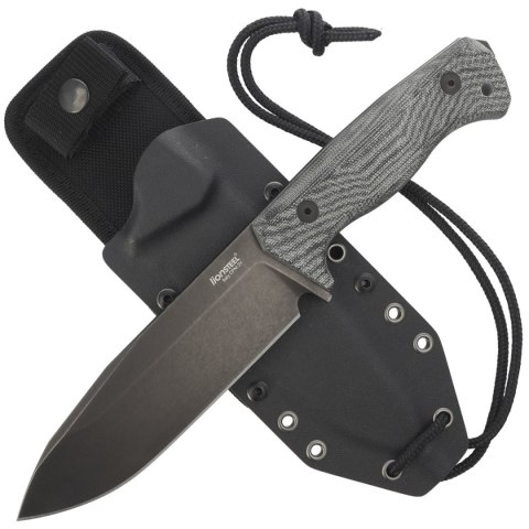 Nóż LionSteel Black Canvas Micarta, Old Black CPM 3V by Molletta (T6B 3V CVB) LionSteel