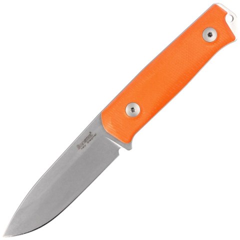 Nóż LionSteel Bushcraft Orange G10, Stone Washed Sleipner by Molletta (B41 GOR) LionSteel