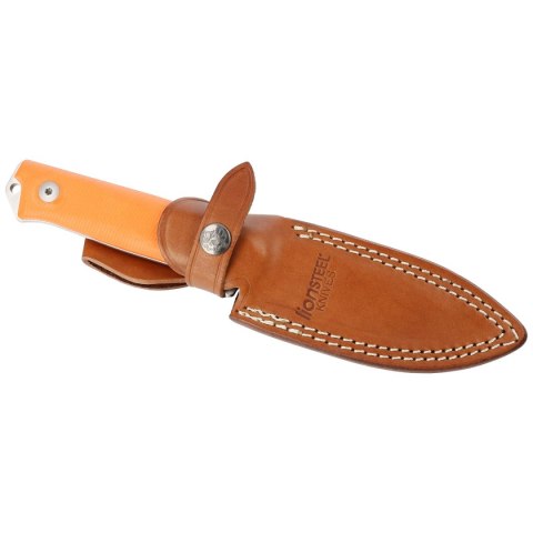 Nóż LionSteel Bushcraft Orange G10, Stone Washed Sleipner by Molletta (B41 GOR) LionSteel