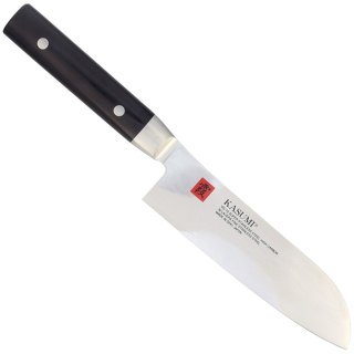 Nóż kuchenny Kasumi Damascus Santoku, kuty VG-10 180mm (84018) Kasumi
