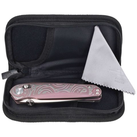 Nóż składany Bestech Mothus Purple Titanium, Satin M390 by Kombou (BT2206D) Bestech Knives