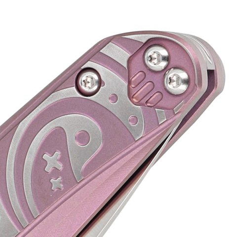 Nóż składany Bestech Mothus Purple Titanium, Satin M390 by Kombou (BT2206D) Bestech Knives