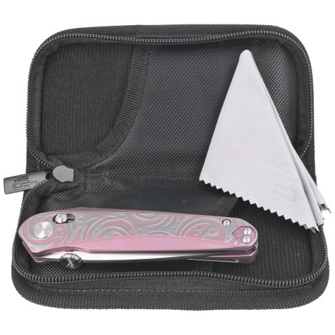 Nóż składany Bestech Mothus Purple Titanium, Satin by Hand M390 by Kombou (BT2206E) Bestech Knives