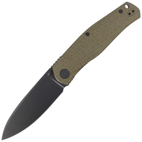 Nóż składany Civivi Sokoke Green Burlap Micarta, Black Stonewashed 14C28N by Ray Laconico (C22007-2) Civivi by WE Knife