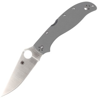 Nóż składany Spyderco Stretch 2 XL Gray G-10, CPM Cru-Wear Plain (C258GPGYCW) Spyderco Inc.