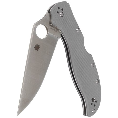 Nóż składany Spyderco Stretch 2 XL Gray G-10, CPM Cru-Wear Plain (C258GPGYCW) Spyderco Inc.