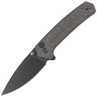 Nóż składany WE Knife Culex Tiger Stripe Pattern Flamed Titanium, Black Stonewashed CPM 20CV (WE21026B-7) WE Knife