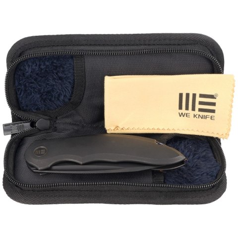 Nóż składany WE Knife Makani LE No 280/300 Black Titanium, Black Stonewashed CPM 20CV by Anton Tkachenko (WE21048-1) WE Knife