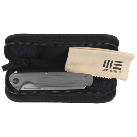 Nóż składany WE Knife Reiver LE No 200/260 Gray Titanium, Silver Bead Blasted CPM S35VN (WE16020-1) WE Knife