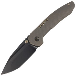 Nóż składany WE Knife Trogon Bronze Titanium, Black Stonewashed CPM 20CV by Brian Brown (WE22002-2) WE Knife