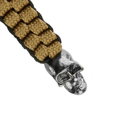 Przywieszka do noża M-Tac Cuboid Skull Black/Coyote paracord (TMLCS-BKCOY) M-TAC