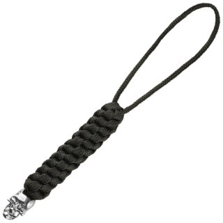 Przywieszka do noża M-Tac Helix Skull Black paracord (TMLHS-BK) M-TAC