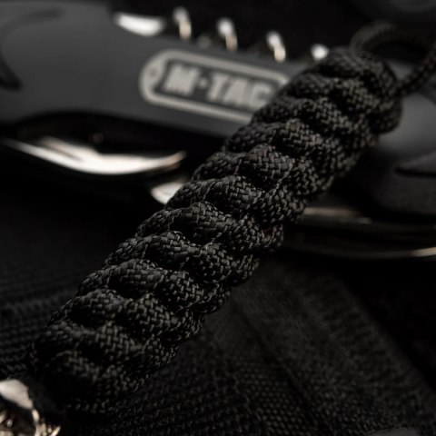 Przywieszka do noża M-Tac Helix Skull Black paracord (TMLHS-BK) M-TAC