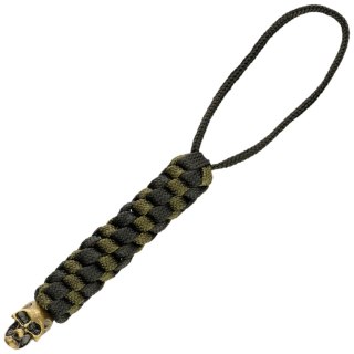 Przywieszka do noża M-Tac Helix Skull Black/Olive paracord (10283201) M-TAC